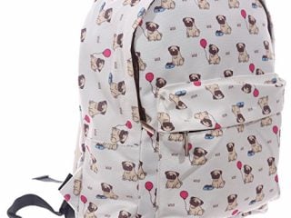 zaino zainetto passeggio trekking design cane pug carlino