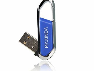 chiavetta usb da 16 gb maxinda pendrive usb 20 con metallo moschettone