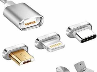 coching cavo magnetico di ricarica di dati micro usb lightning usb c type c
