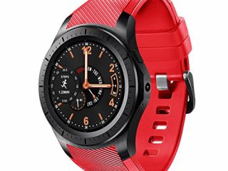 efanr dm368rotonda bluetooth smart watch android 51cinturino phone sim 3g