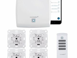 homematic controllo ip wireless set con telecomando e gratis smartphone app