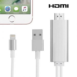 lightning hdmi cavo 2 metri hdtv mhl adattatore del cavo da amanka 1080p