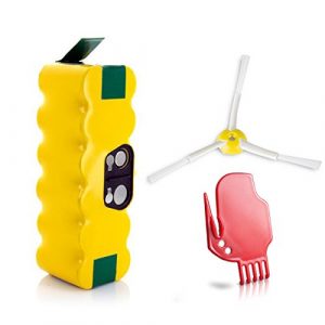 morpilot batteria di ricambio ni mh 3800mah per aspirapolvere irobot roomba