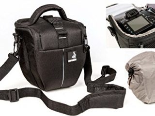 sacchetto della macchina fotografica bodyguard colt m con parapioggia per
