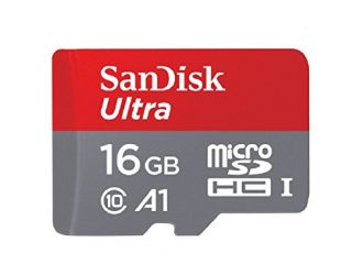 sandisk ultra scheda di memoria microsdhc da 16 gb e adattatore con a1 app