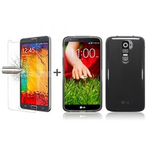 tboc pack custodia gel tpu nera pellicola protettiva per display in vetro