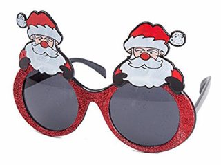 toogoor 1 x natale festivo natale babbo natale santa funny occhiali da sole