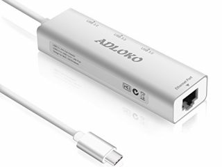 usb tipo c hub usb c a gigabit ethernet adapter adloko 3port usb 30hub