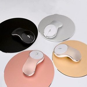 zantec mouse senza fili mouse di scorrimento senza cordone mouse del metallo