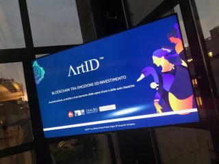 schermo Artid lancio servizio comunita finanziaria milanese prestigioso evento museo 900