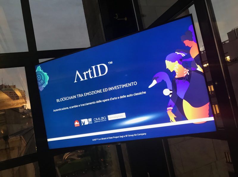 schermo Artid lancio servizio comunita finanziaria milanese prestigioso evento museo 900
