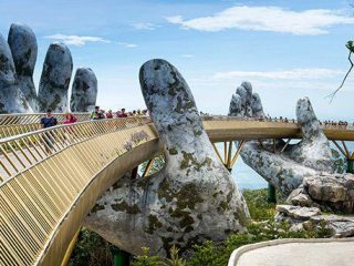 vietnam golden bridge
