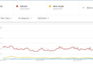 bitcoin e piu popolare di spacex launch e elon musk