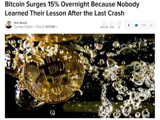 la copertura dei media di bitcoin lultimo aumento dei prezzi di bitcoin