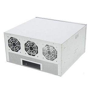 yongse 1250w 55u open air mining frame miner rig case crypto coin per 8 gpu