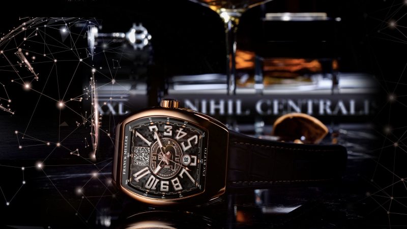 Franck Muller lancia il primo orologio di lusso con wallet bitcoin integrato 2