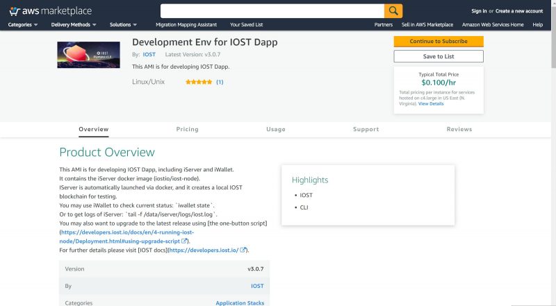 la piattaforma blockchain as a service di iost diventa disponibile su amazon dapp life