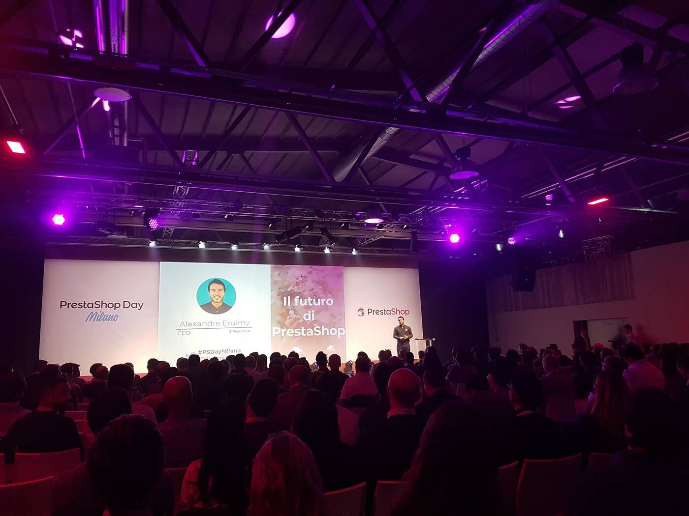 PrestaShop Day Milano 2019 non perdere occasione e partecipa subito sala gremita