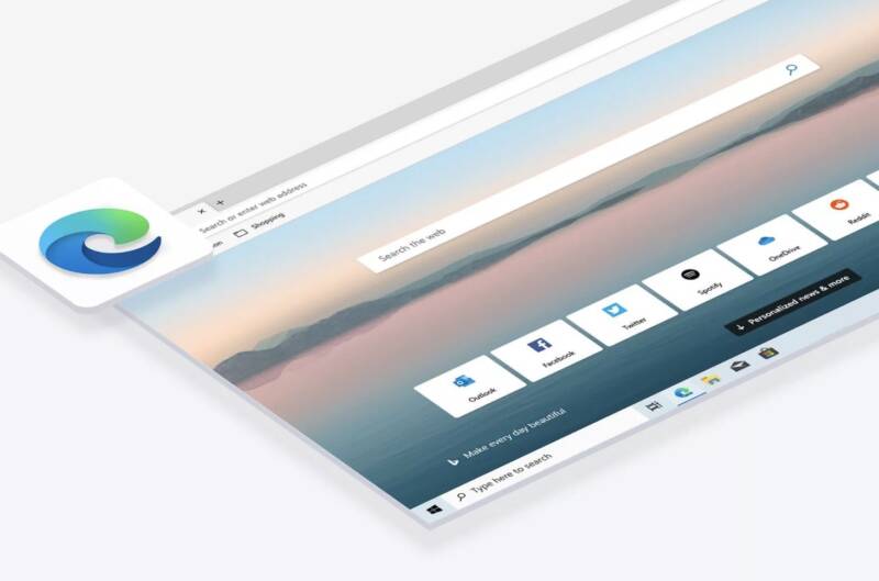microsofts edge chromium browser will launch on january 15th with a new logo the verge 800x529 - Il browser Edge Chromium di Microsoft verrà lanciato il 15 gennaio con un nuovo logo