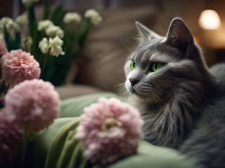 Alain Delon e il suo gatto a tre zampe sepolti insieme per sempre