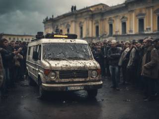 Ambulanza colpita da fuoco a Kharkiv, Ucraina: l'incidente a Pisa