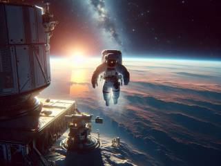 Billionaire Lancia la Prima Missione di Space-Walk Privato