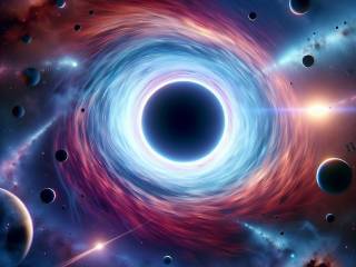 Buchi neri supermassicci scoperti da Hubble e Chandra 300 anni luce