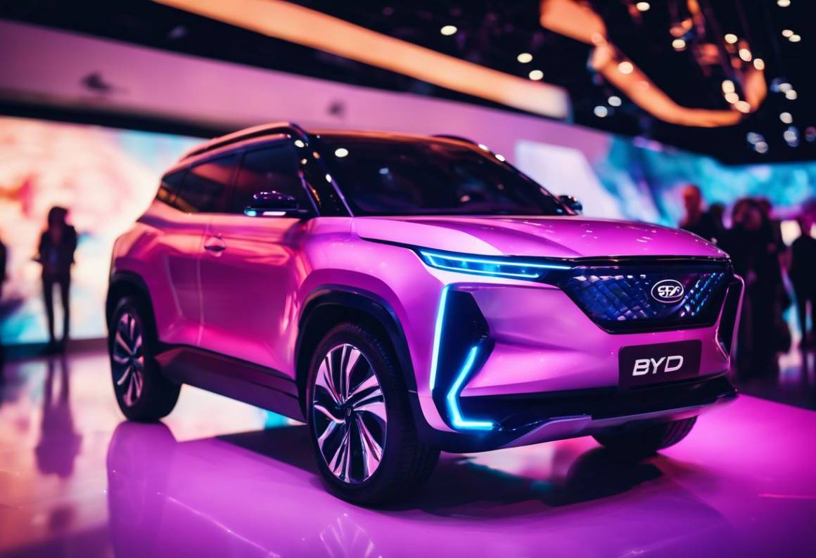 BYD al Salone di Parigi: innovazione e potenza dei veicoli elettrici cinesi