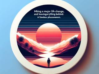 Cambia vita e mollo tutto: il fenomeno sempre attuale