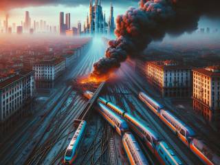 Deragliamento treno Milano provoca ritardi su tutte le linee ferroviarie