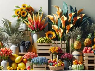 Esportazioni di piante e fiori italiani raggiungono il 5,2%