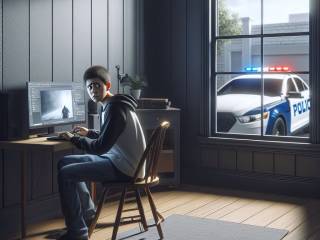 Giovane chiede aiuto durante gioco online, polizia interviene rapidamente