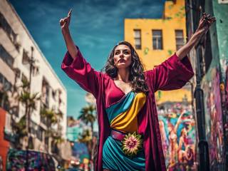 Igor Scalisi Palminteri omaggia la Santuzza con un'arte coinvolgente e unica