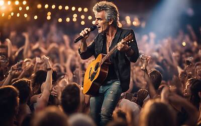 Ligabue annuncia ritorno a Campovolo 2025 dopo concerto all'autogrill