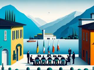 Meloni Orban e Zelensky a Cernobbio: incontri strategici 2023