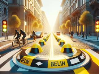 Milano aumenta sicurezza con nuovi limiti e cuscini berlinesi stradali