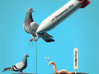 Missili guidati da piccioni e vermi, premi IgNobel 2024 sorprendenti scoperte.