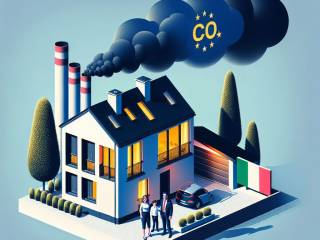 Multa UE CO2 effetti sulle abitazioni e preoccupazioni degli italiani