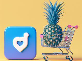 Trovare l'anima gemella su TikTok con l'ananas nel carrello