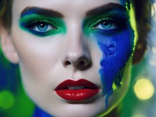 Trucco primavera 2025 ispirato alle opere di Helen Frankenthaler