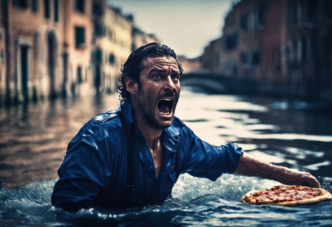 Turista salvata nella laguna di Venezia grazie al coraggioso pizzaiolo