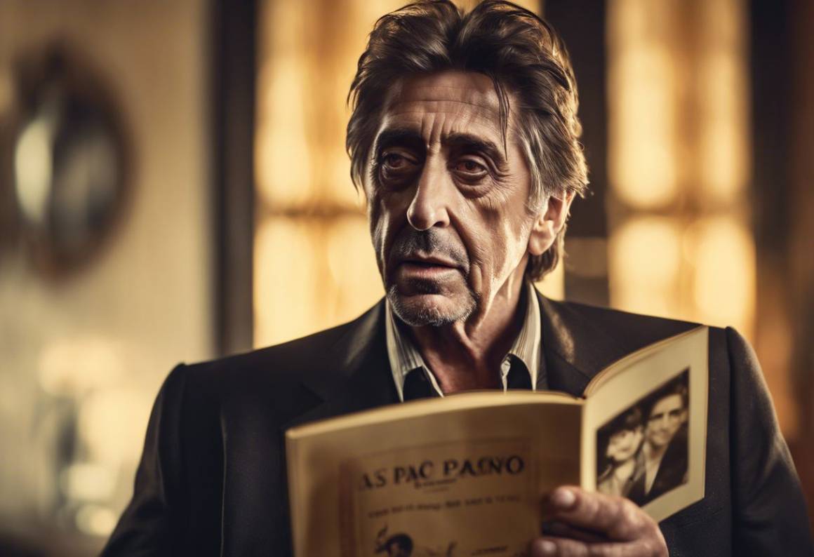 Al Pacino presenta il libro "Sonny Boy" a Che tempo che fa