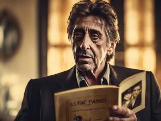 Al Pacino presenta il libro "Sonny Boy" a Che tempo che fa