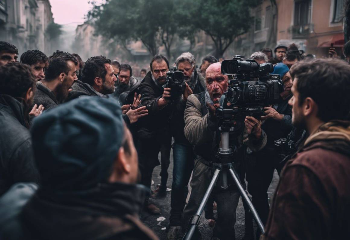 Alberto Matano interviene dopo aggressione a inviato in diretta da un santone