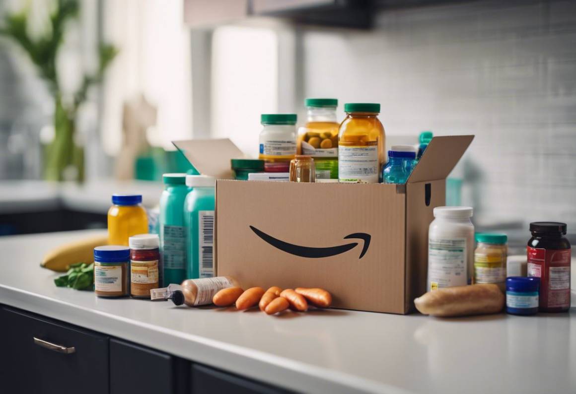 Amazon fonderà le operazioni farmaceutiche con i servizi di consegna alimentare