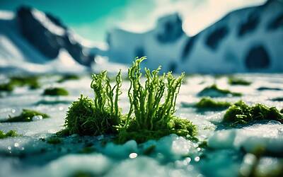 Antartide diventa più verde: l'impatto delle alte temperature sul clima
