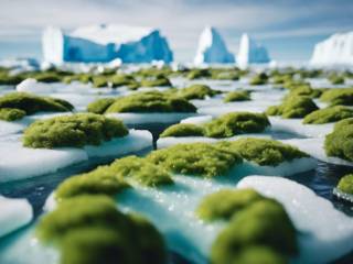 Antartide: Estinzione del ghiaccio e nascita di una vegetazione sorprendente