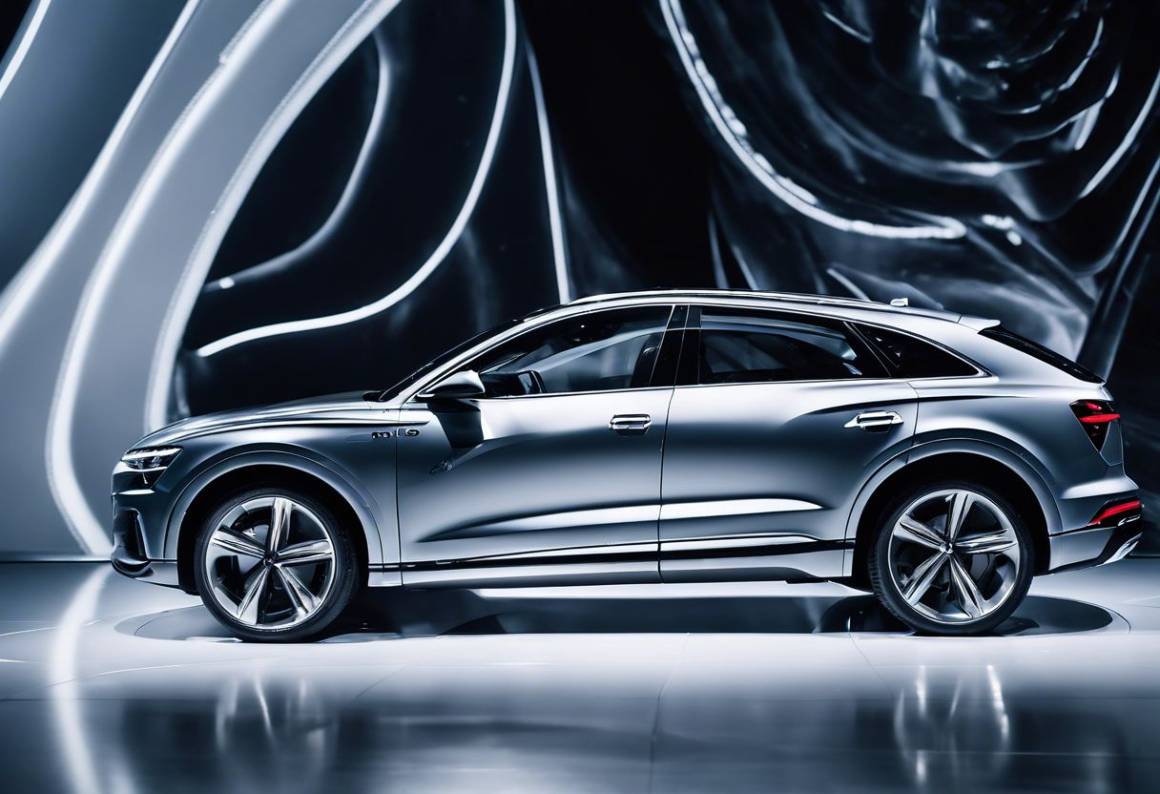 Audi Q6 Sportback e-tron svela il teaser prima del Salone di Parigi