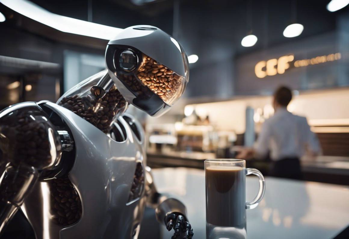 Barista robotico Cofe+: la nuova tendenza dei caffè in Cina