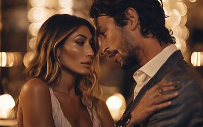 Belen Rodriguez festeggia l'incontro con Fabrizio Corona e la fidanzata incinta